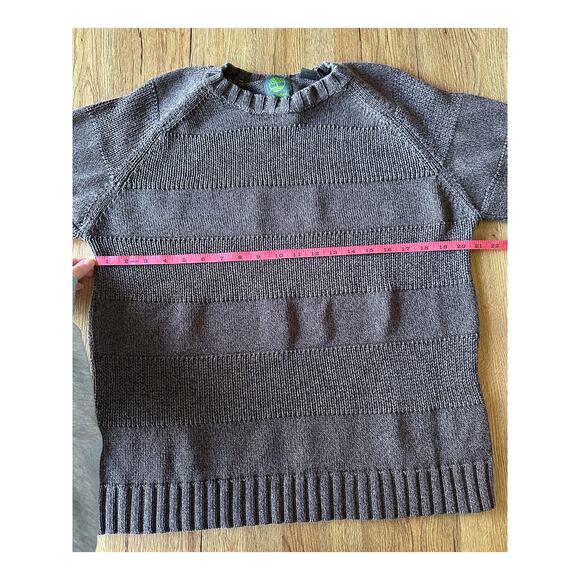 Timberland Vtg Men's Brown Chunky Knit Sweater Size Medium - Picture 3 of 5